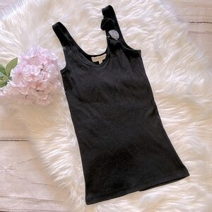 Women Black Tank Top Size Small